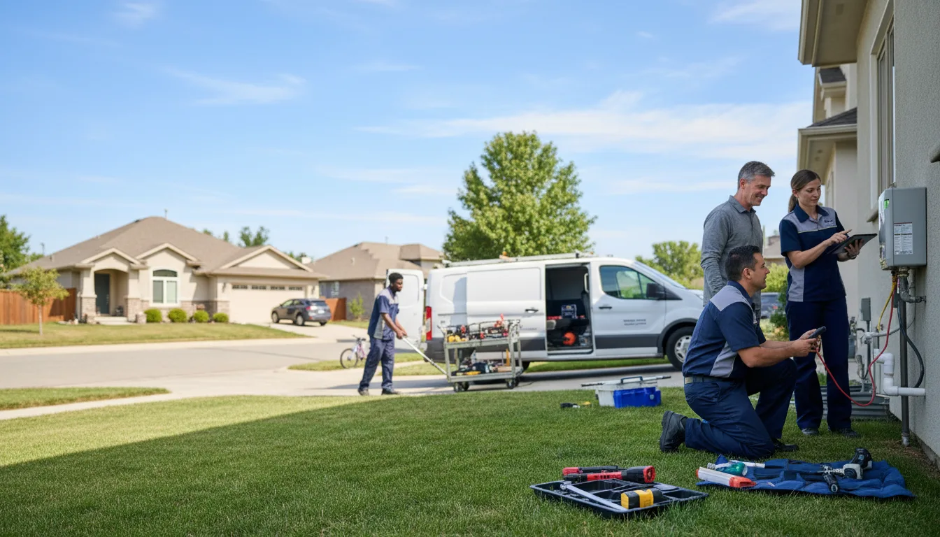 Tankless water heater service in Blakeslee, OH